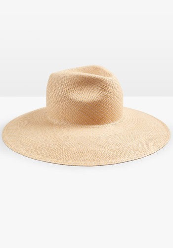 Straw Fedora from Hush