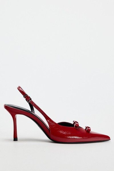 Bow Slingback Shoes from Zara