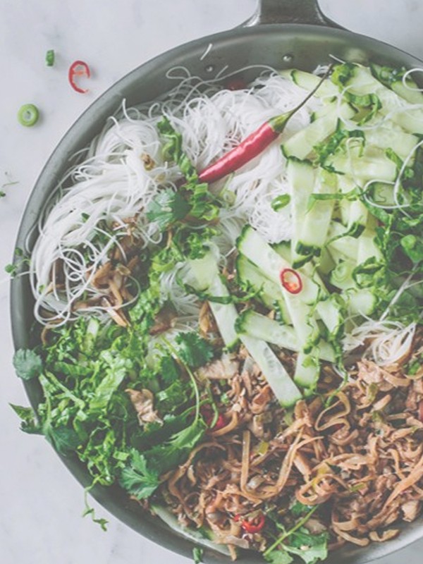 Banana Blossom With Coconut & Chilli