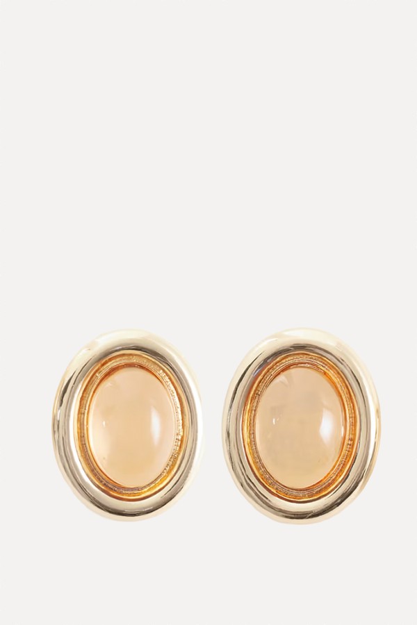  Stud Earrings With Stone Set Design  from ASOS DESIGN