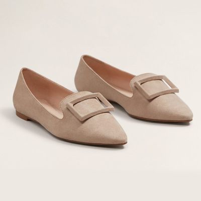 Bucke Flat Shoes from Mango