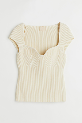 Rib Knit Top from H&M