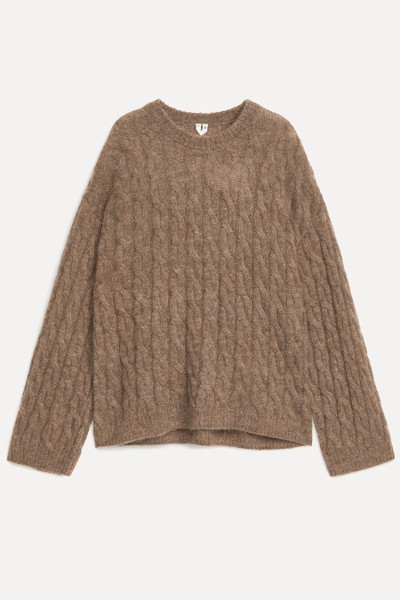 Mohair-Wool Blend Jumper from ARKET