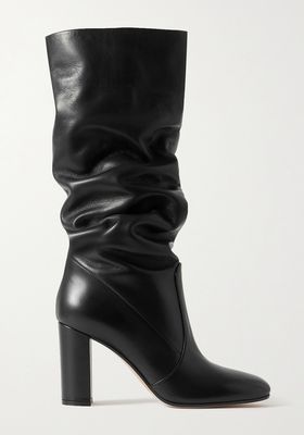Glen 85 Leather Knee Boots from Gianvito Rossi