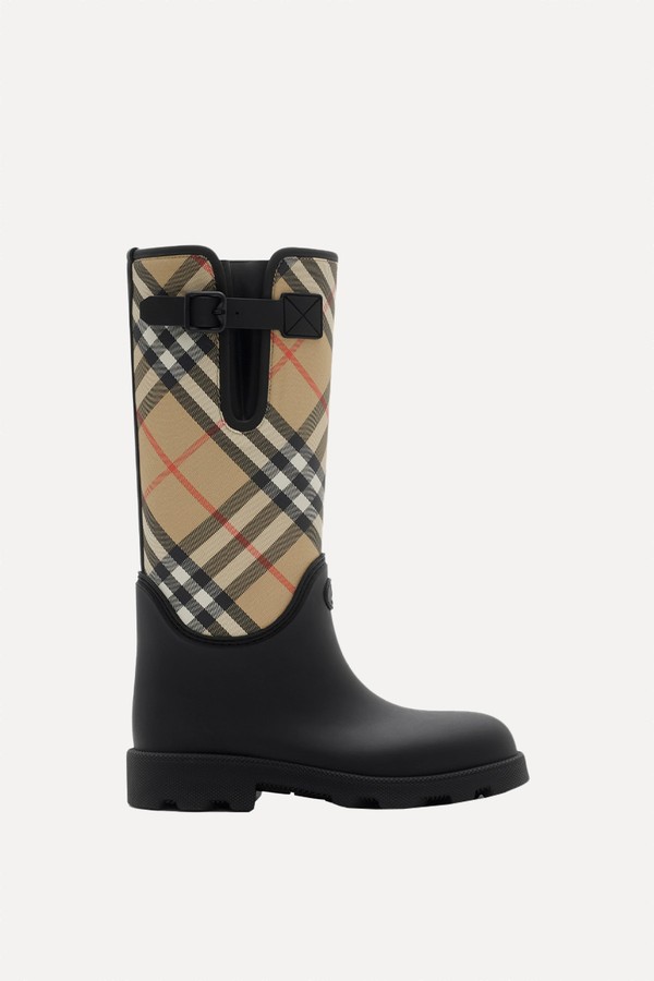 Rubber Marsh Stamp High Boots​