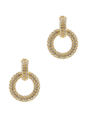 Giovanna 18kt Gold-Plated Drop Earrings from Soru Jewellery