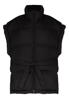Aspen Belted Padded Gilet from The Frankie Shop