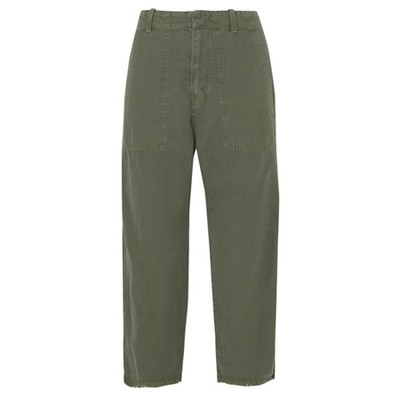 Cropped Twill Pants from Nili Lotan