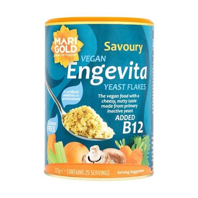 Engevita Nutritional Yeast With B12 from Marigold Health Foods