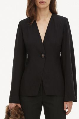 Black Isaida Tailored Blazer from By Malene Birger