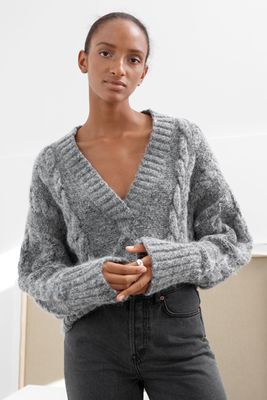 Oversized Mock Neck Sweater from & Other Stories