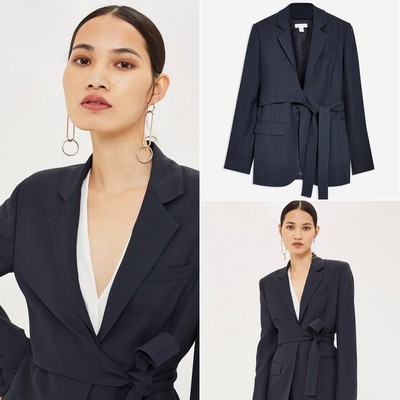 Fluid Wrap Blazer