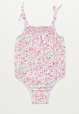 Floral Print Swimsuit from Mango