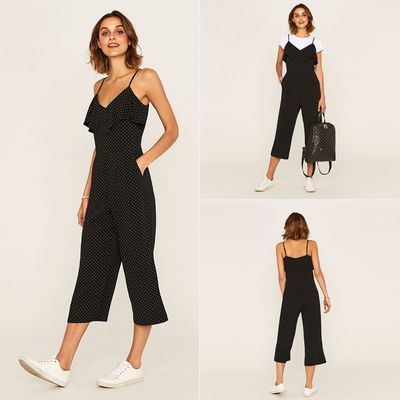 Pin Dot Jumpsuit