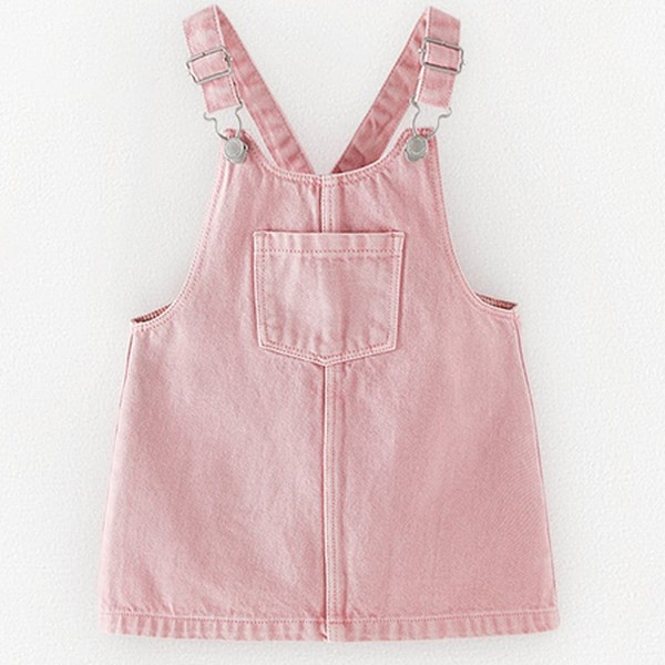 Basic Twill Pinafore Dress