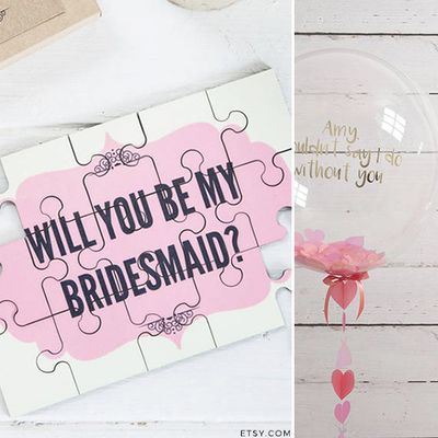 How To 'Propose' To Your Bridesmaids