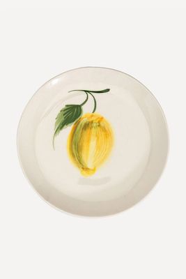 Sicilian Lemon Small Ceramic Plate from Anna + Nina