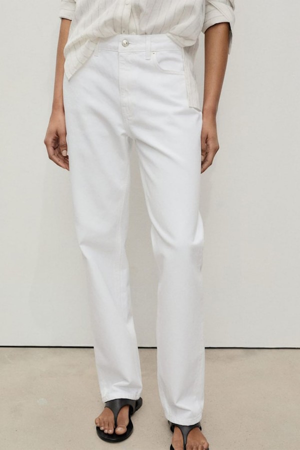 Mid-Rise Straight Jeans from Mango