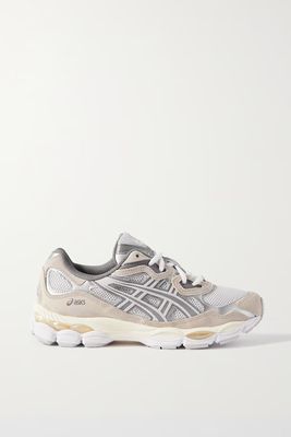  GEL-NYC Leather & Suede-Trimmed Mesh Sneakers from Asics