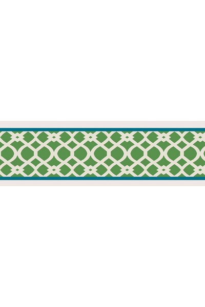 Trellis Emerald Wallpaper Border from Parker & Jules