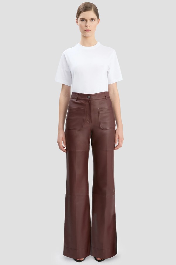 Leather Alina Trousers from Victoria Beckham 