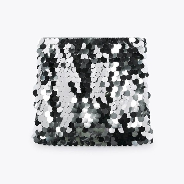 Limited Edition Sequinned Skirt  from Zara