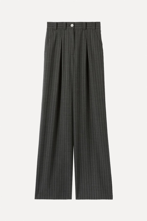 High-Waisted Straight-Leg Trousers from Claudie Pierlot