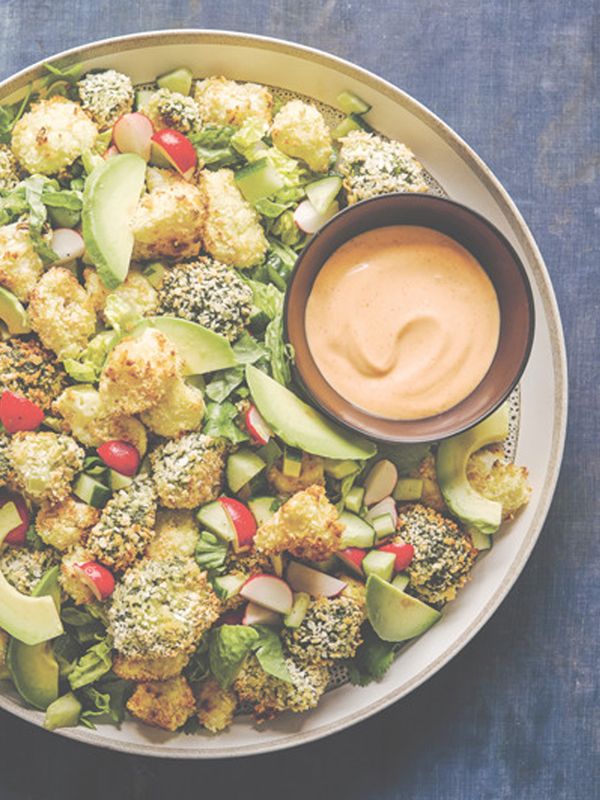 Bang Bang Cauliflower Salad Bowls