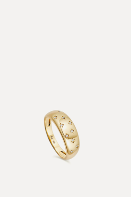 Gold Celestial Orion Ring from Astley Clarke