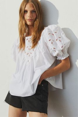 Embroidered Blouse from H&M