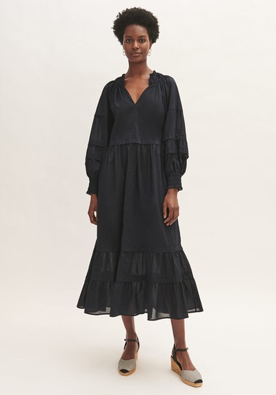 Cotton Voile Pleat Dress, £165 | Jigsaw