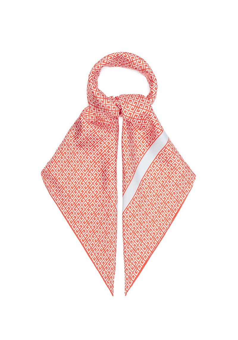 G-Print Silk-Satin Scarf from Givenchy