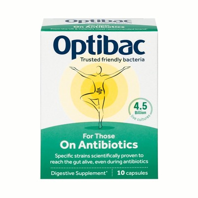 Probiotics For Those On Antibiotics  from Optibac