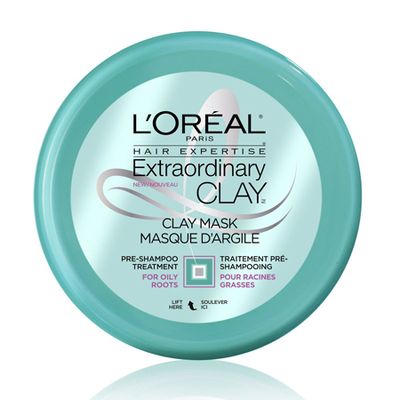 Elvive Clay Oily Roots Pre-Shampoo Mask, £3.99 | L’Oreal
