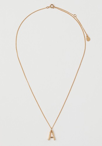 Gold-Plated Pendant Necklace