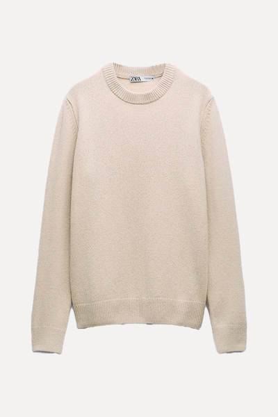 Cashmere And Wool Blend Knit Sweater from Zara