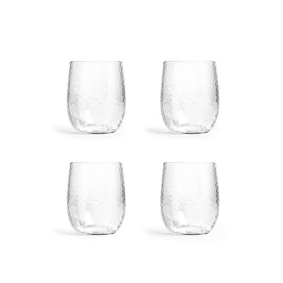 Folktale Set of 4 Glass Tumbler