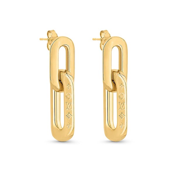 LV Edge Double Earrings from Louis Vuitton 