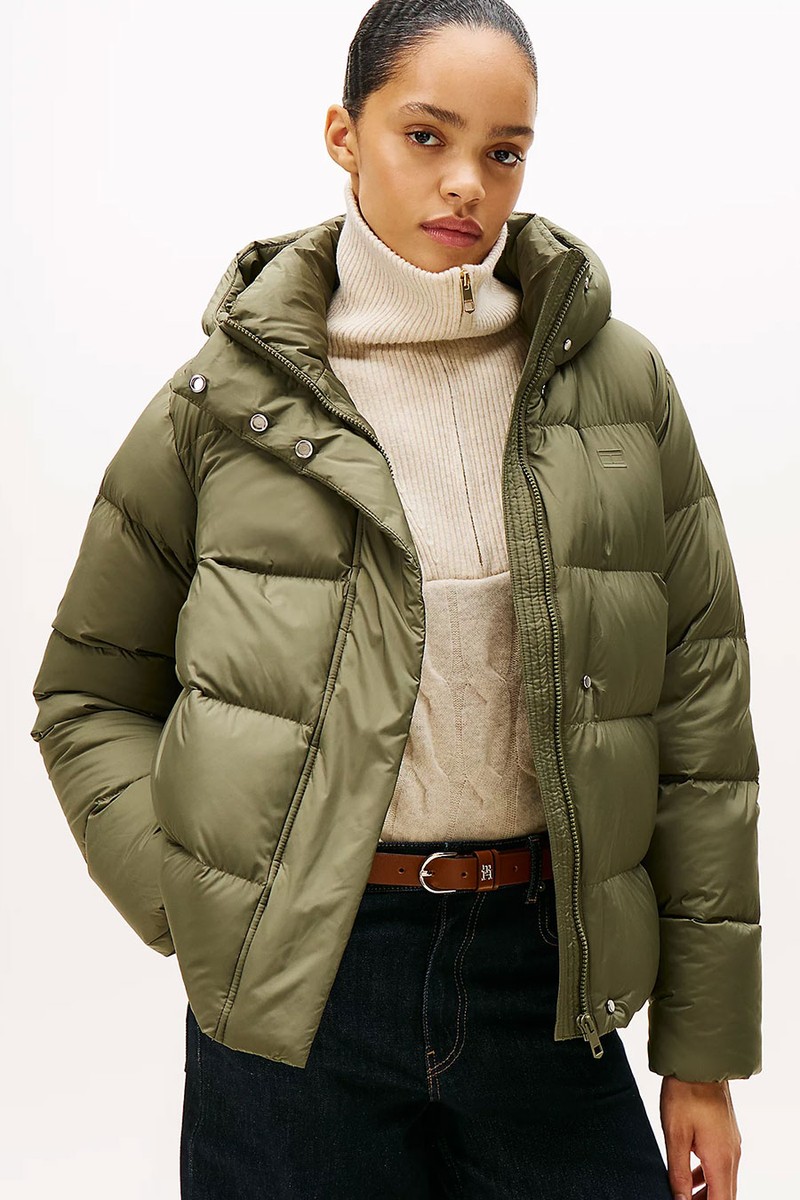 Down Hooded Puffer Jacket from Tommy Hilfiger