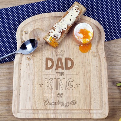 Daddy Breakfast Serving Board from DewaldenGifts