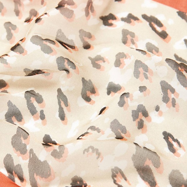 Pure Silk Floral Print Scarf