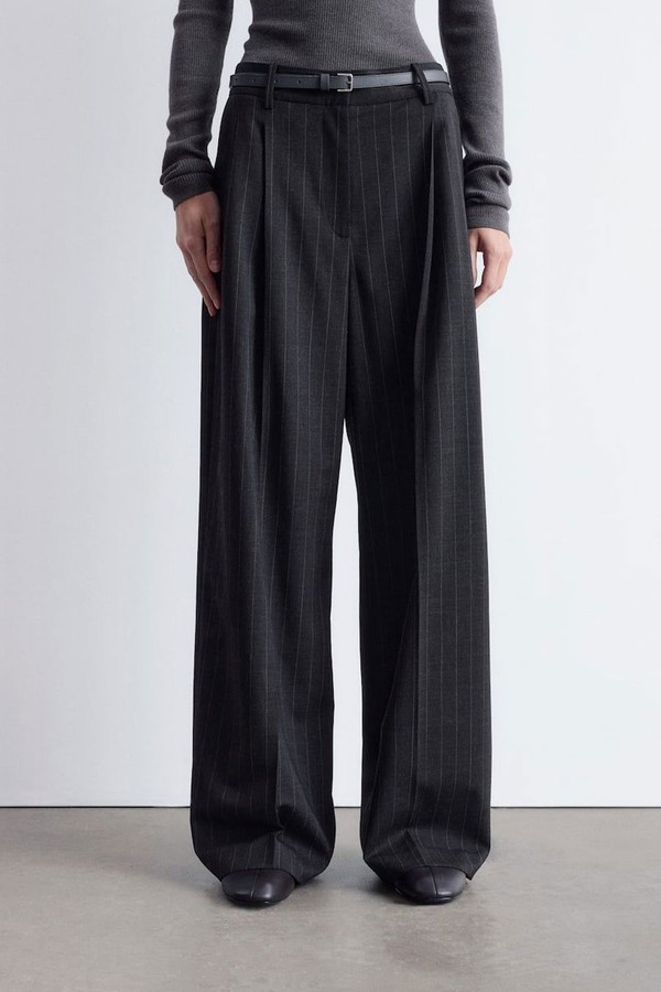 Tailored Wool Trousers 