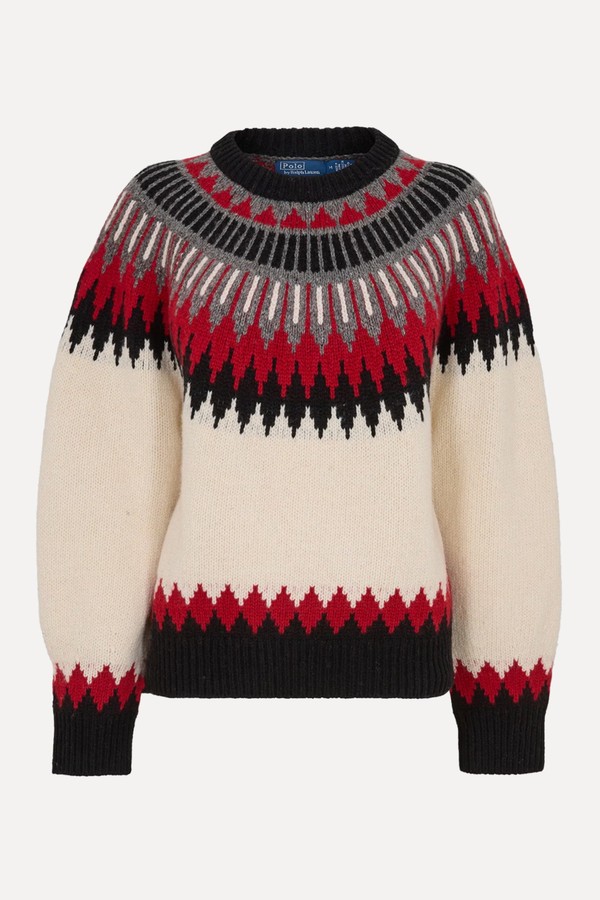 Fair Isle Crew Neck Jumper from  POLO RALPH LAUREN