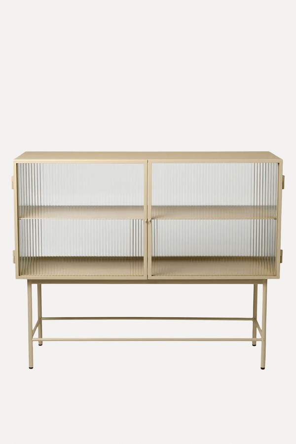 Display Cabinet Haze with Glass Doors