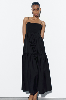 Long Tiered  Dress from Zara