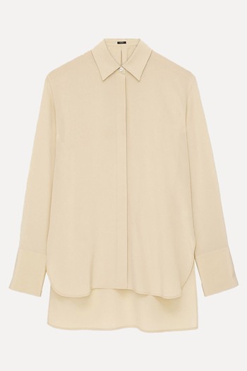 Silk Crepe De Soie Bold Blouse  from Joseph