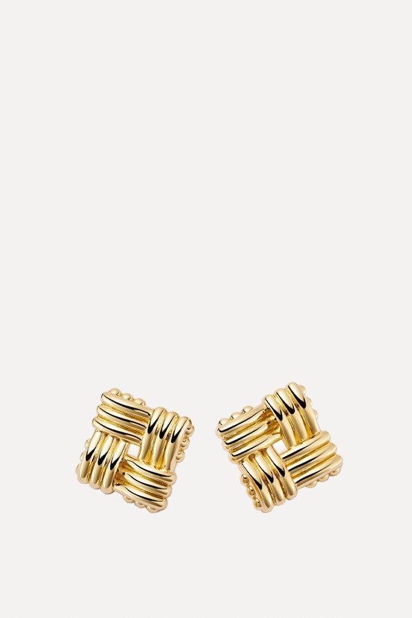 Polly Lattice Stud Earrings from daisy