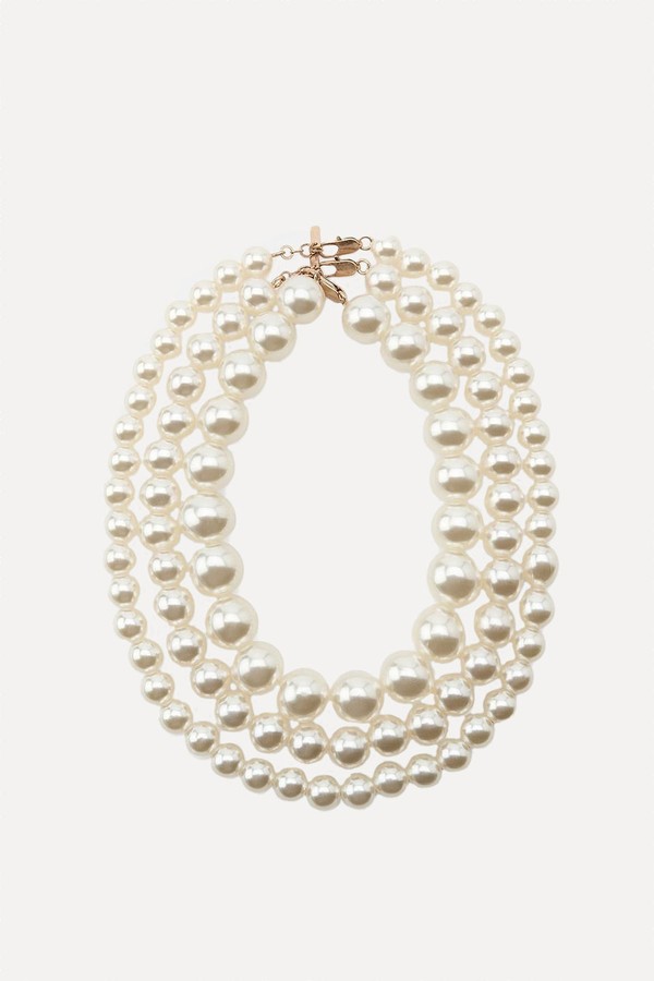 Pack Of 3 Pearl Necklaces from Zara