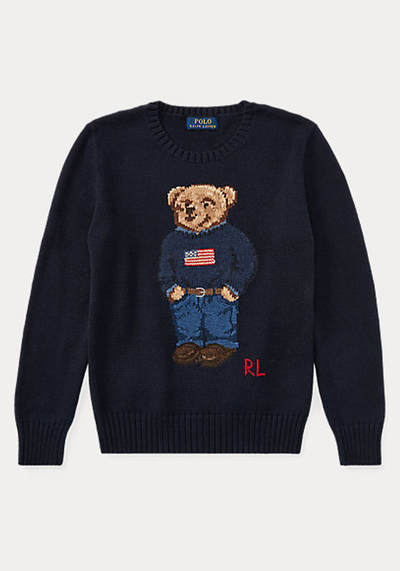 Polo Bear Cotton Jumper