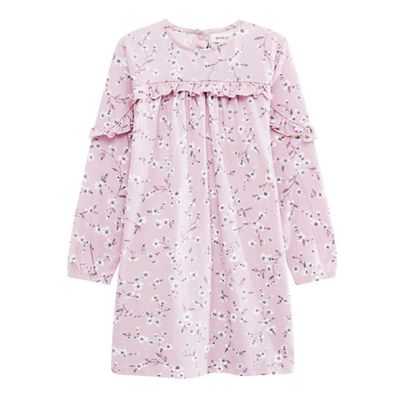 Dress with Cherry Blossom Print